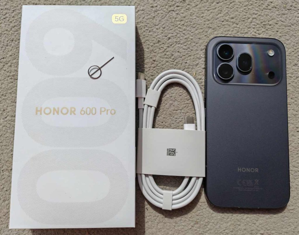 Honor 600 Pro unboxing
