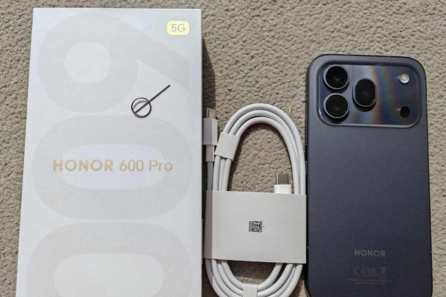 Honor 600 Pro unboxing