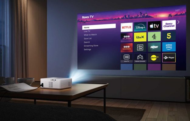 Sharp Roku TV Smart Projector Lifestyle 2