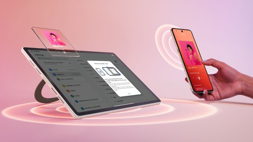 29 Lenovo Tab Plus Gen 2 Speaker with Bluetooth connect