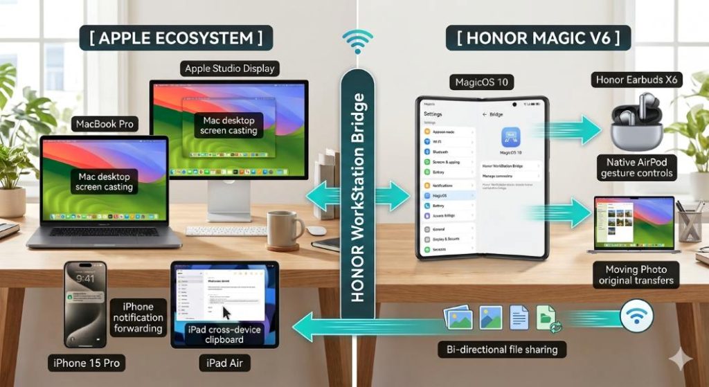 Magic V6 and iOS together