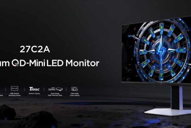 TCL 27C2A UK QD Mini LED Monitor