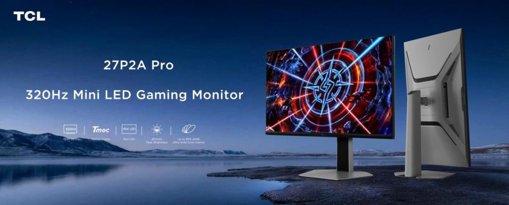 TCL 27P2A Pro UK Mini LED Monitor