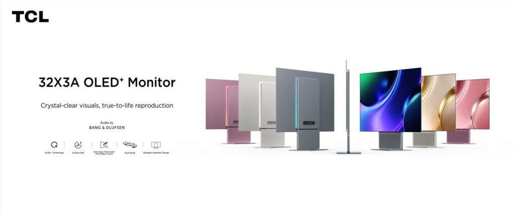 TCL 32X3A UK OLED+ Monitor