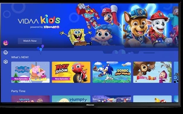 hisense and kidoodle tv