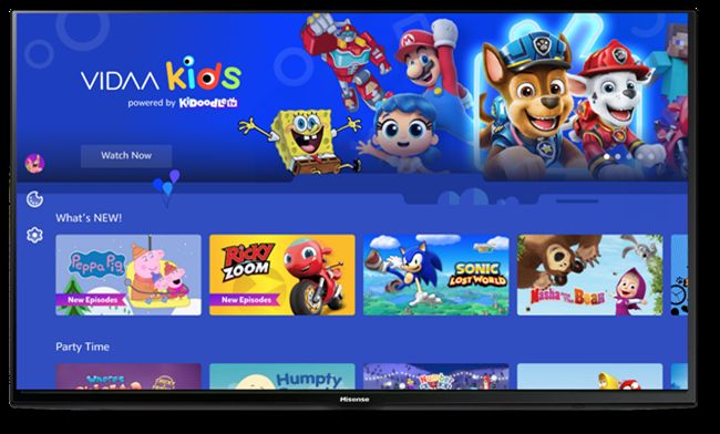 hisense and kidoodle tv